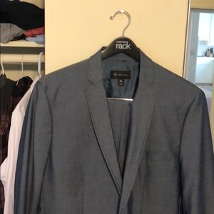 Blue two piece men’s suit INC.